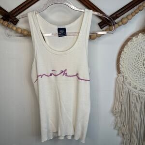 Vintage Nike White Crop Tank